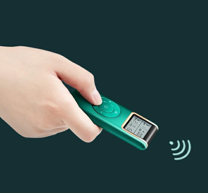 9ee5da1ac38c14863ba9c6bc69f375d1 ماساژور گردن فرکانس پالس دوگانه VTP سفید مدل (Pangao P7)
