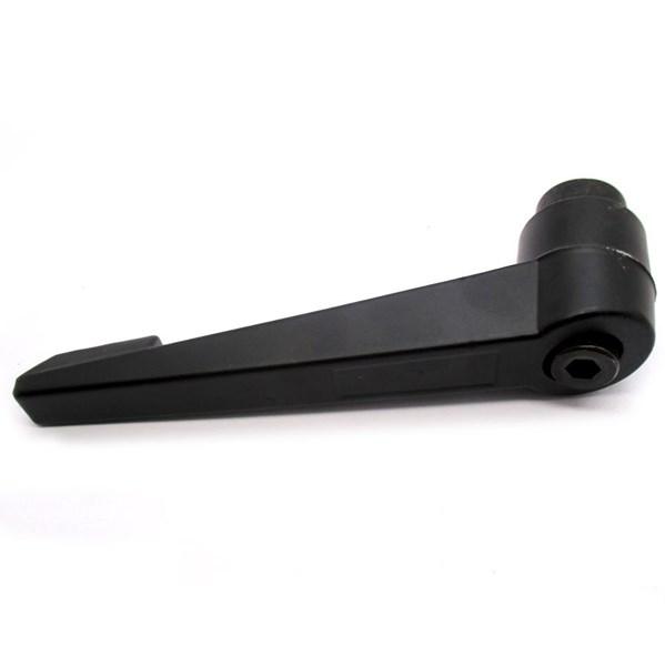 دستگیره اهرمی فنر دار آلومینومی M6 (adjustable HANDLE) دستگیره اهرمی فنر دار آلومینومی M6 (adjustable HANDLE)