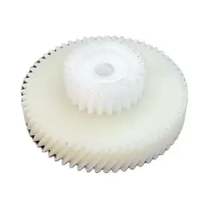 چرخ دنده دو پله موتور شیب تردمیل قطر چرخ دنده بزرگ 57.8 کوچک 27.9 میلیمتر