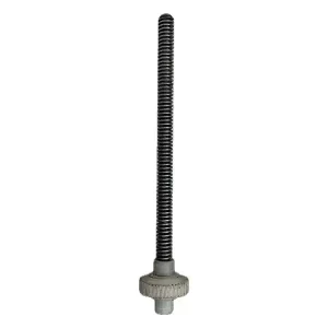 پیچ ماردون و چرخدنده جک برقی قطر چرخ دنده (40) 16.7-15 طول 244 میلیمتر