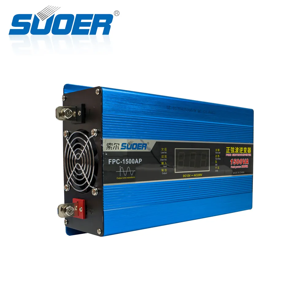 اینورتر 24VDC به 220/110VAC مدل (FPC-1500BP) اینورتر 24VDC به 220/110VAC مدل (FPC-1500BP)